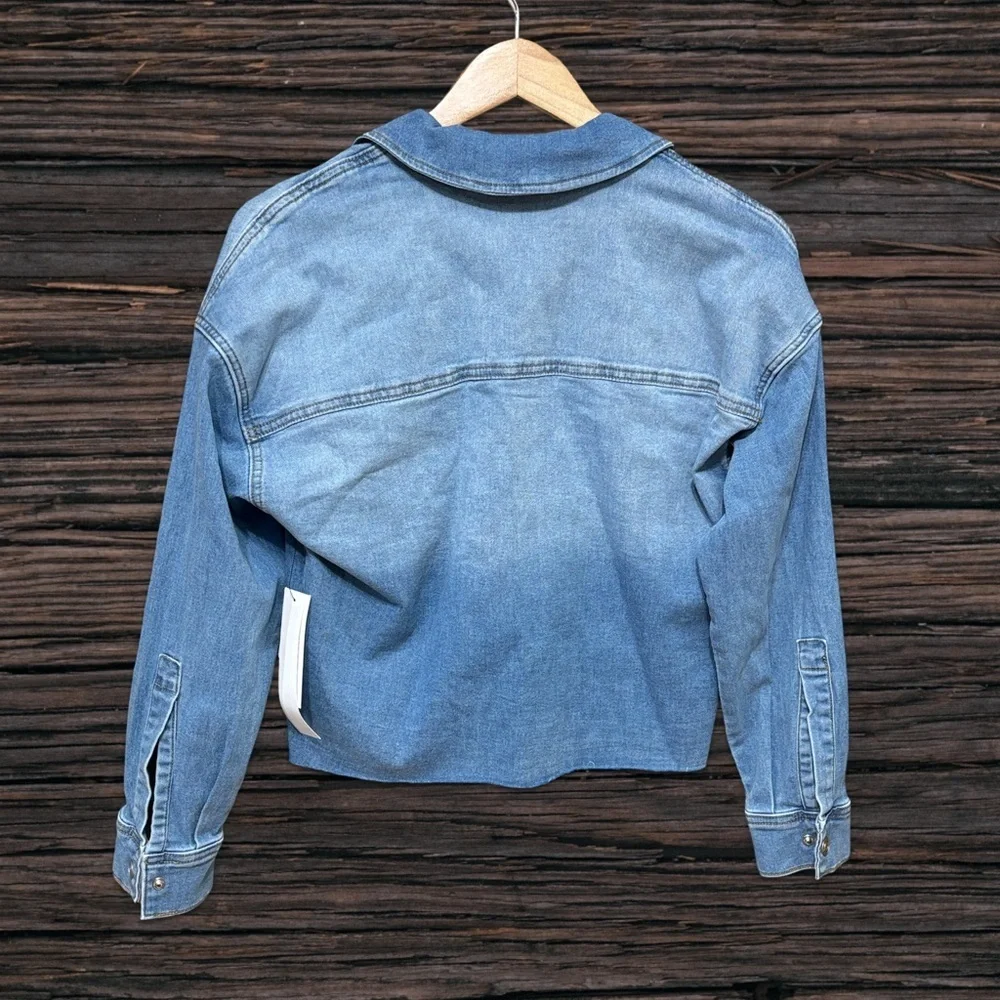 Tribal Jeans Denim Jacket NWT - Picture 2 of 5